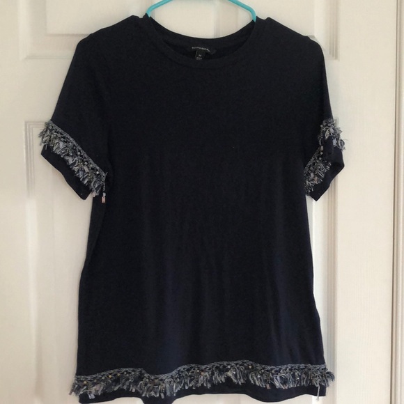 Banana Republic Jewel Embellished Tee - Picture 1 of 3